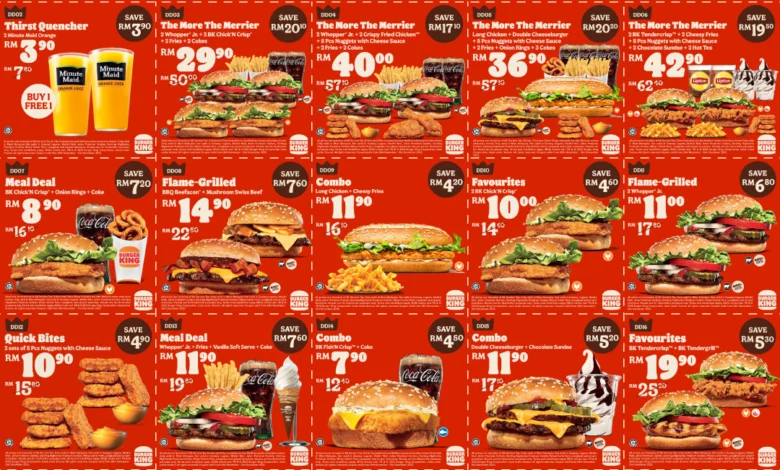 Burger King Prices 2024